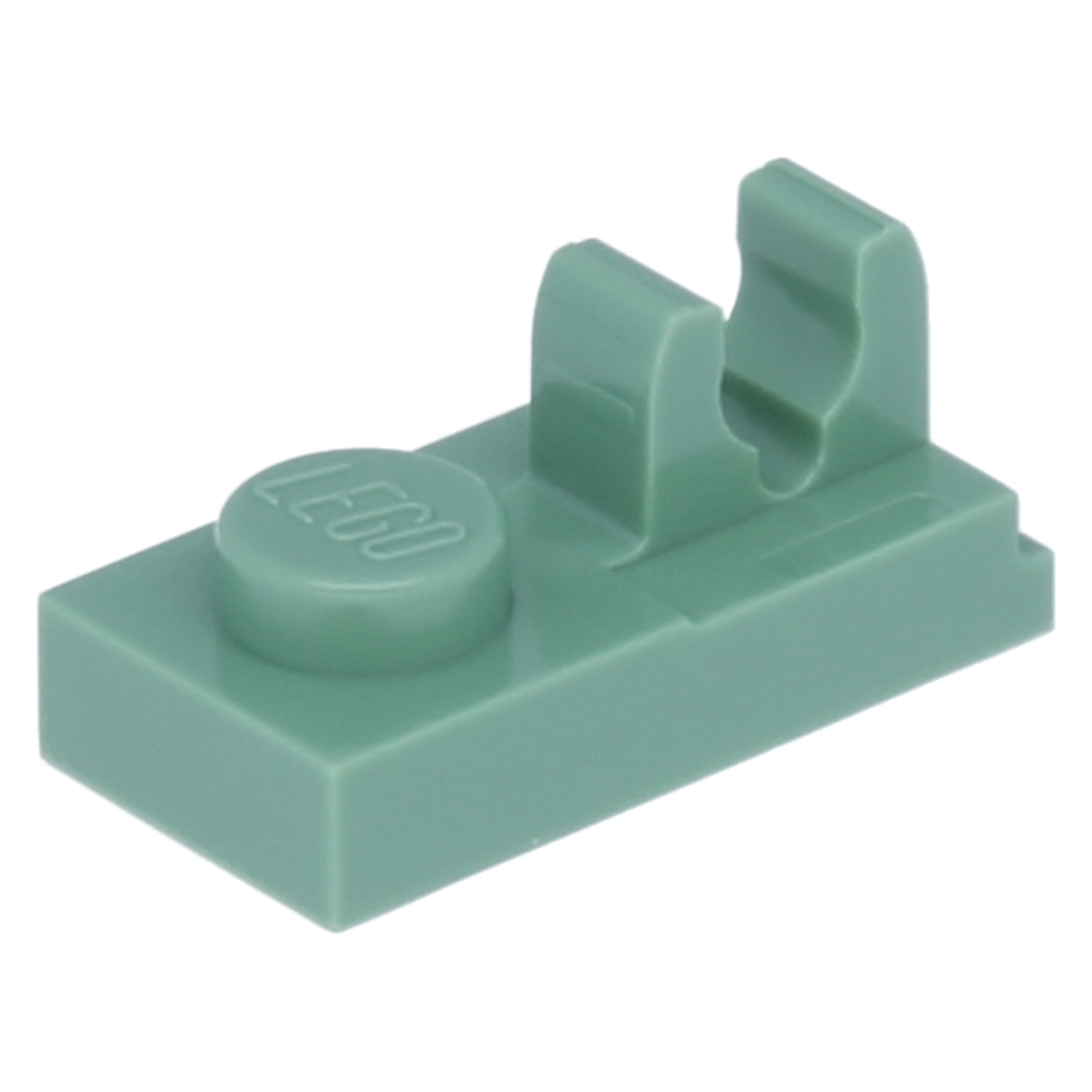 LEGO Plates (modified) - 1 x 2 with clip on top