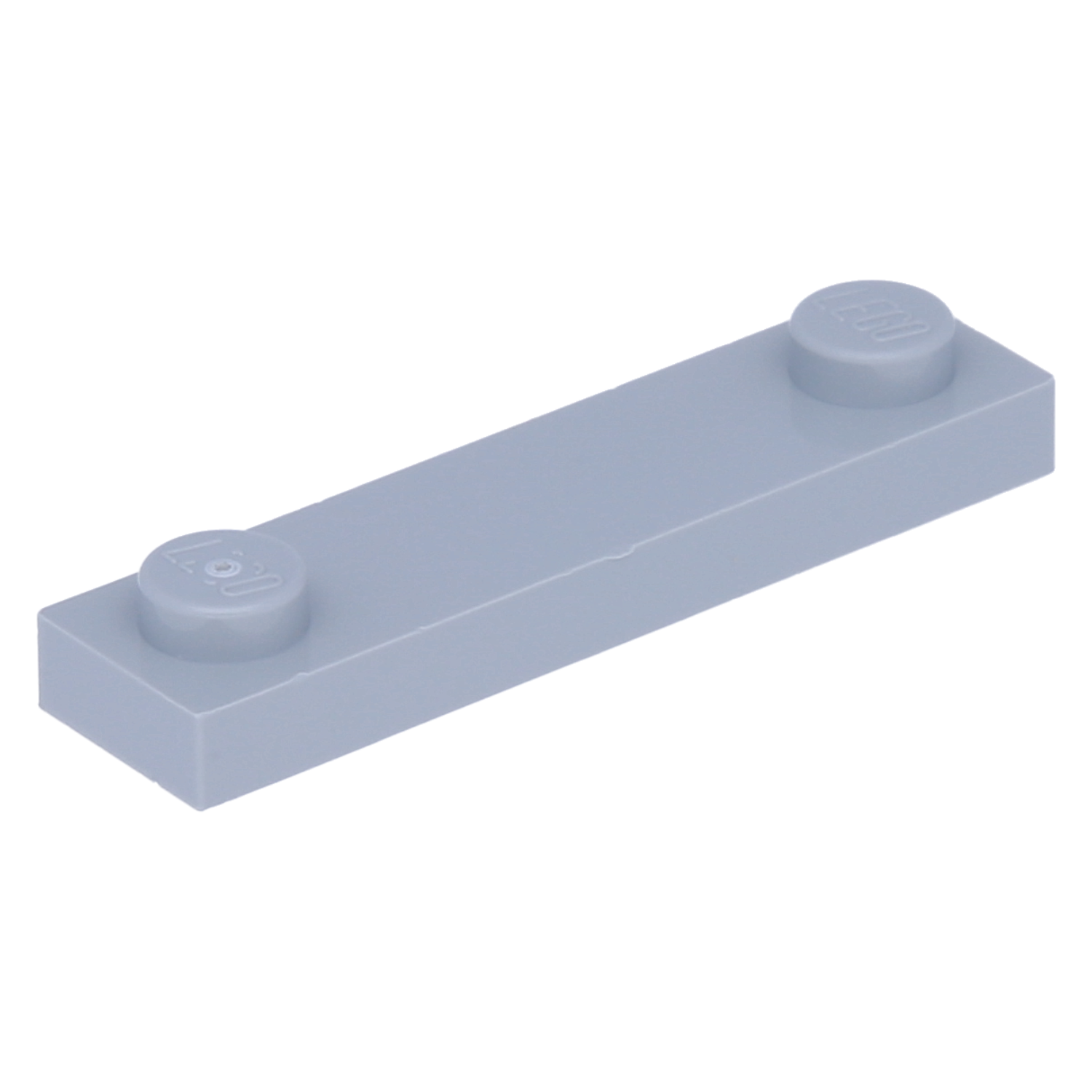 LEGO Plates (modified) - 1 x 4 with 2 studs (without groove)