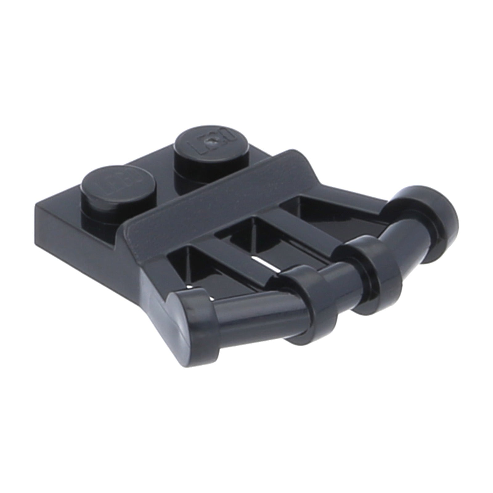 LEGO Platte modifiziert 1 x 2 mit abgewinkelt Griffe auf Seite (92692)