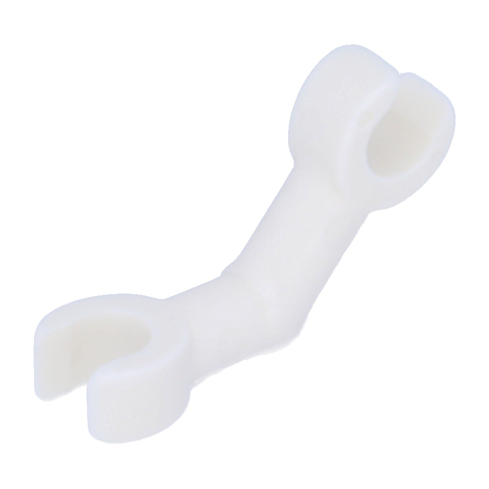 LEGO Arm Skelett, gebogen mit Clips at 90 Grad (vertikal Griff) (93061)