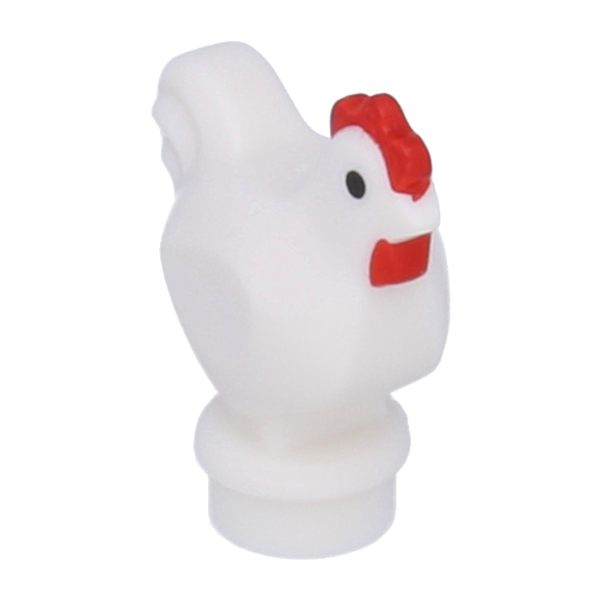 LEGO Bauernhoftiere - Huhn mit rotem Kamm und Flechtwerk-Muster