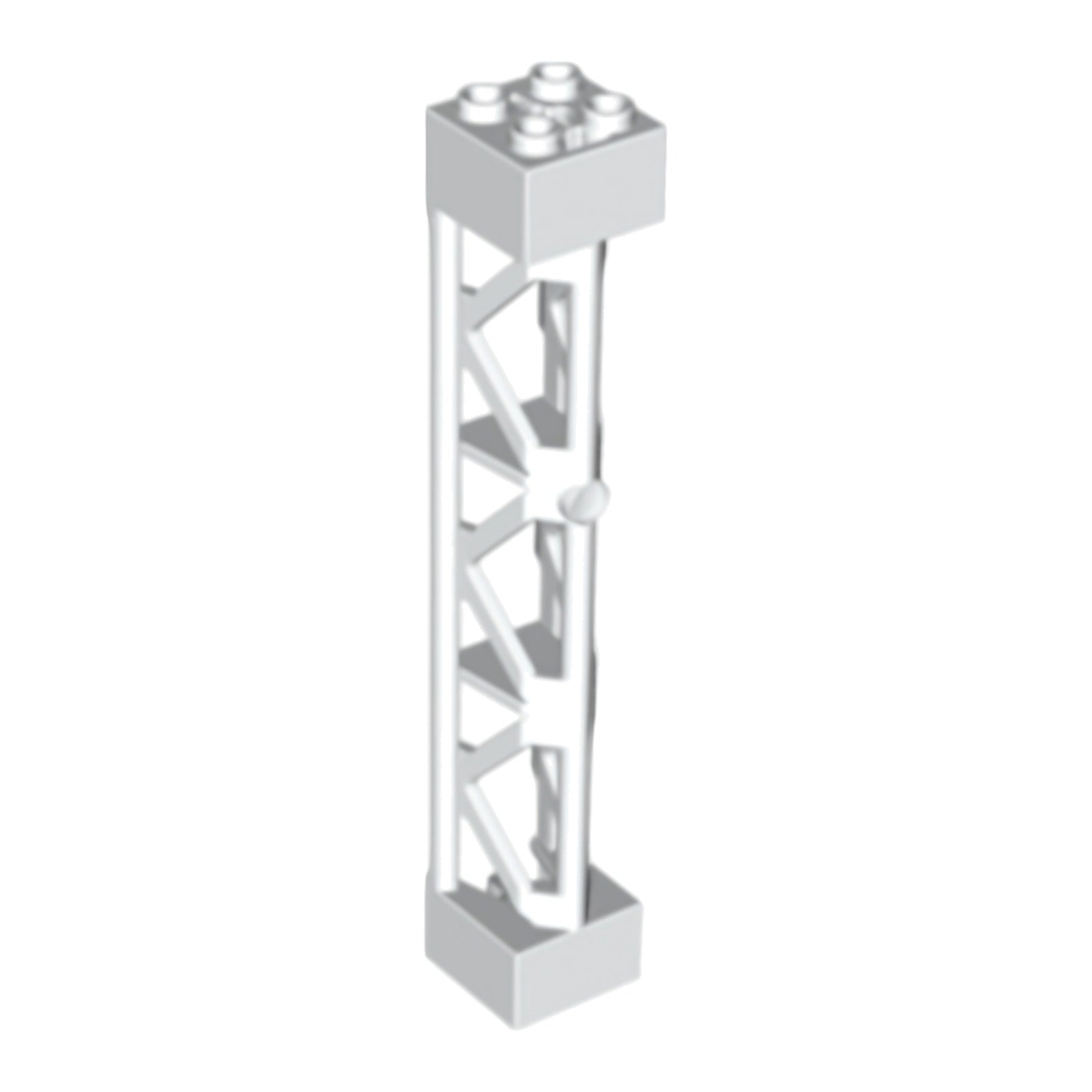 LEGO Stütze 2 x 2 x 10 Träger dreieckig vertikal (95347) – Farbe wählbar