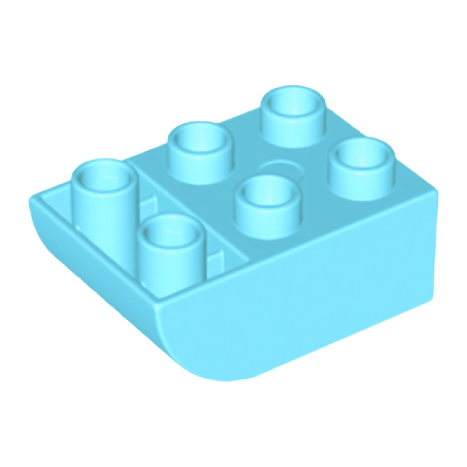 LEGO Duplo, Stein 2 x 3 Schrägstein gebogen invers (98252) – Farbe wählbar