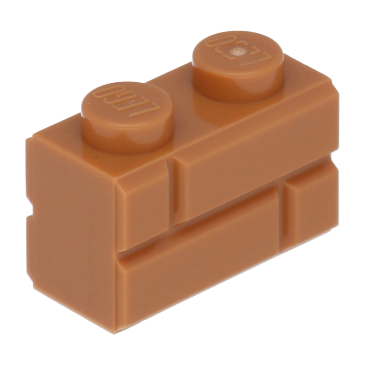 LEGO  Steine (modifiziert) - 1 x 2 mit Mauerwerksprofil