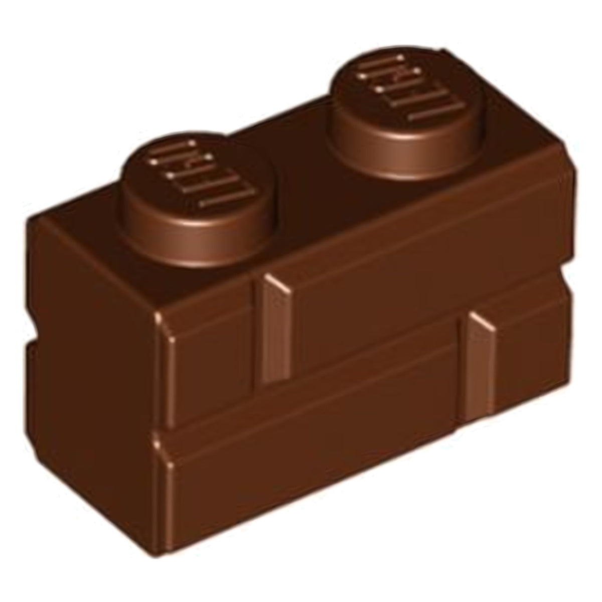 LEGO  Steine (modifiziert) - 1 x 2 mit Mauerwerksprofil