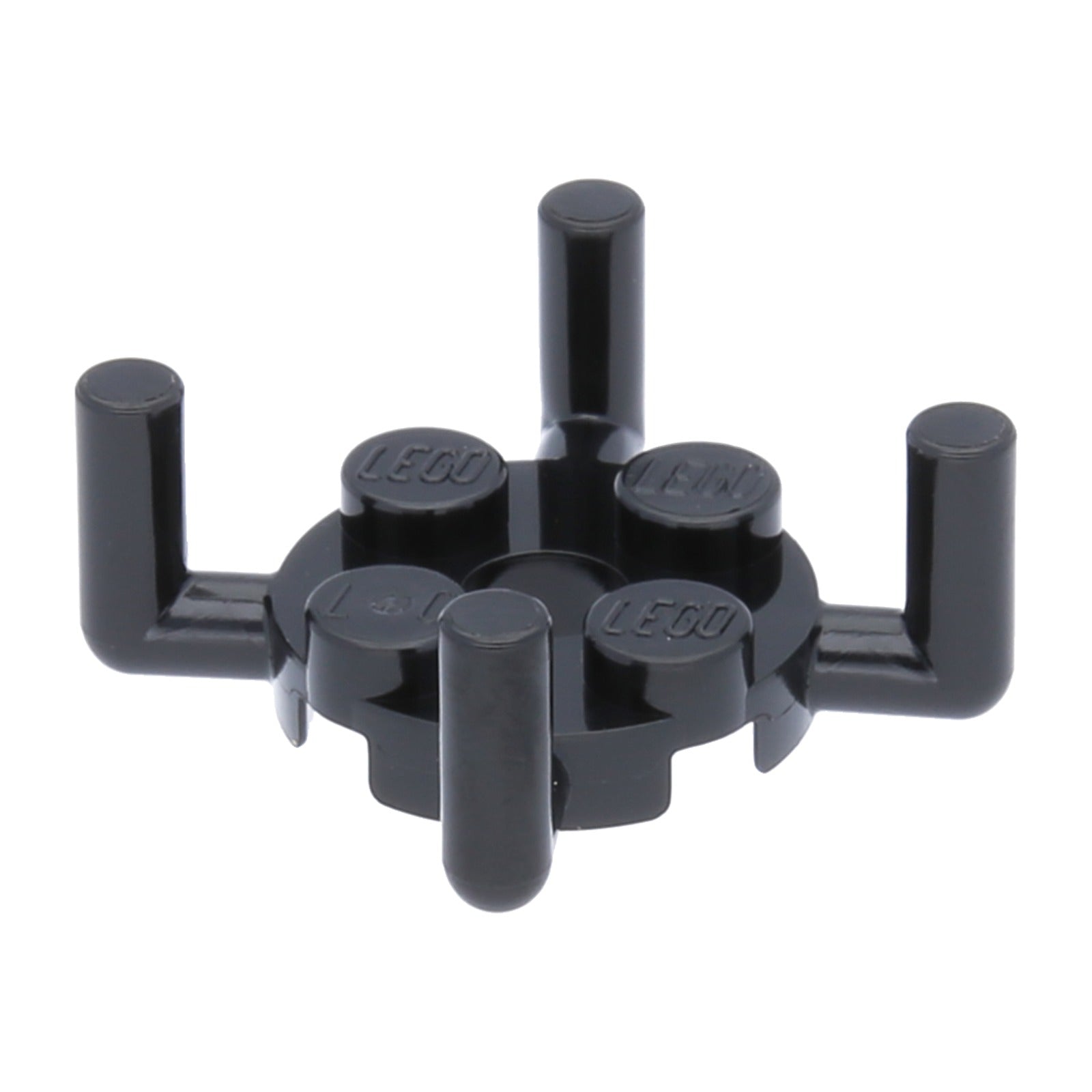LEGO Rundplatte 2 x 2 mit Pinloch und 4 Arme Up (98284) – Farbe wählbar