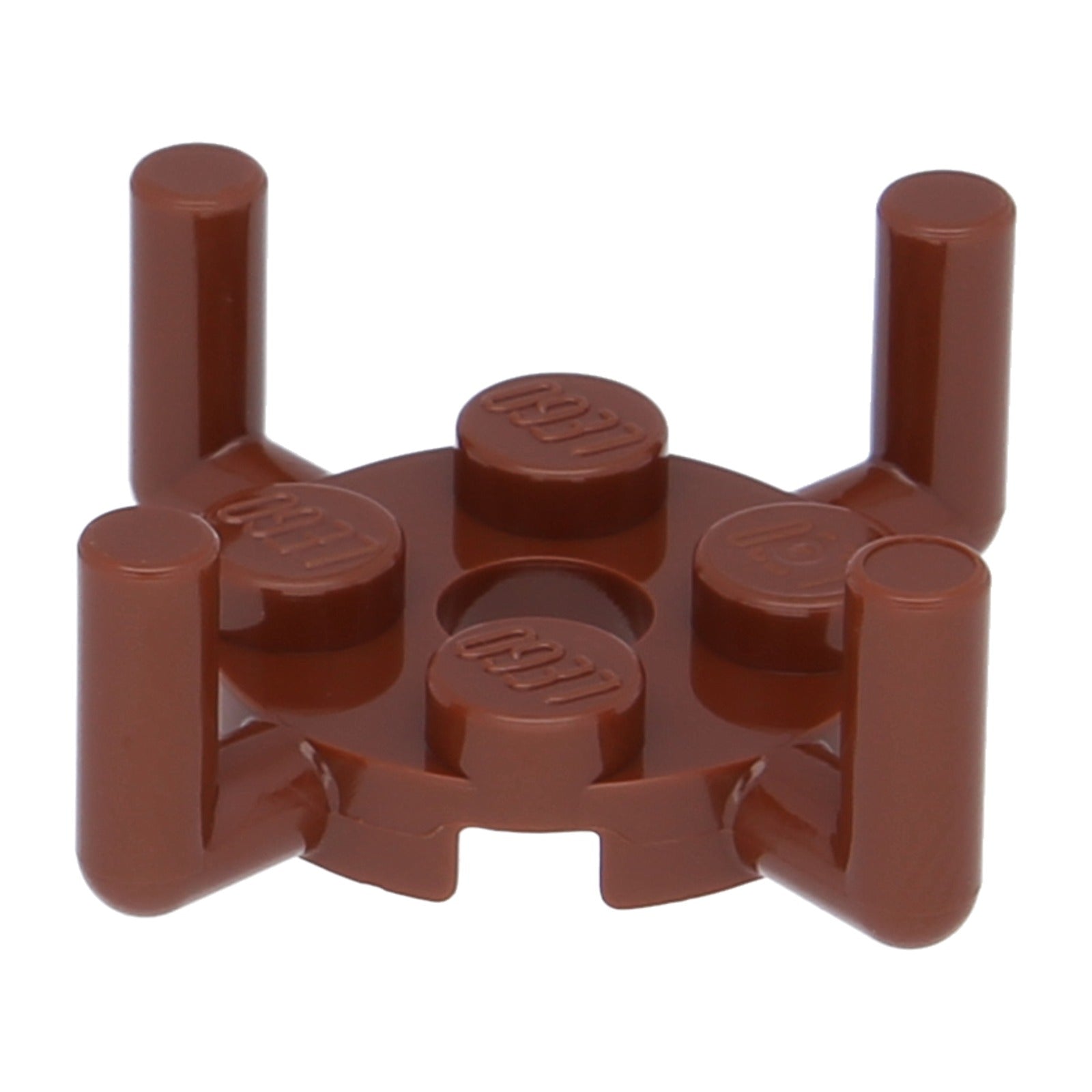 LEGO Rundplatte 2 x 2 mit Pinloch und 4 Arme Up (98284) – Farbe wählbar