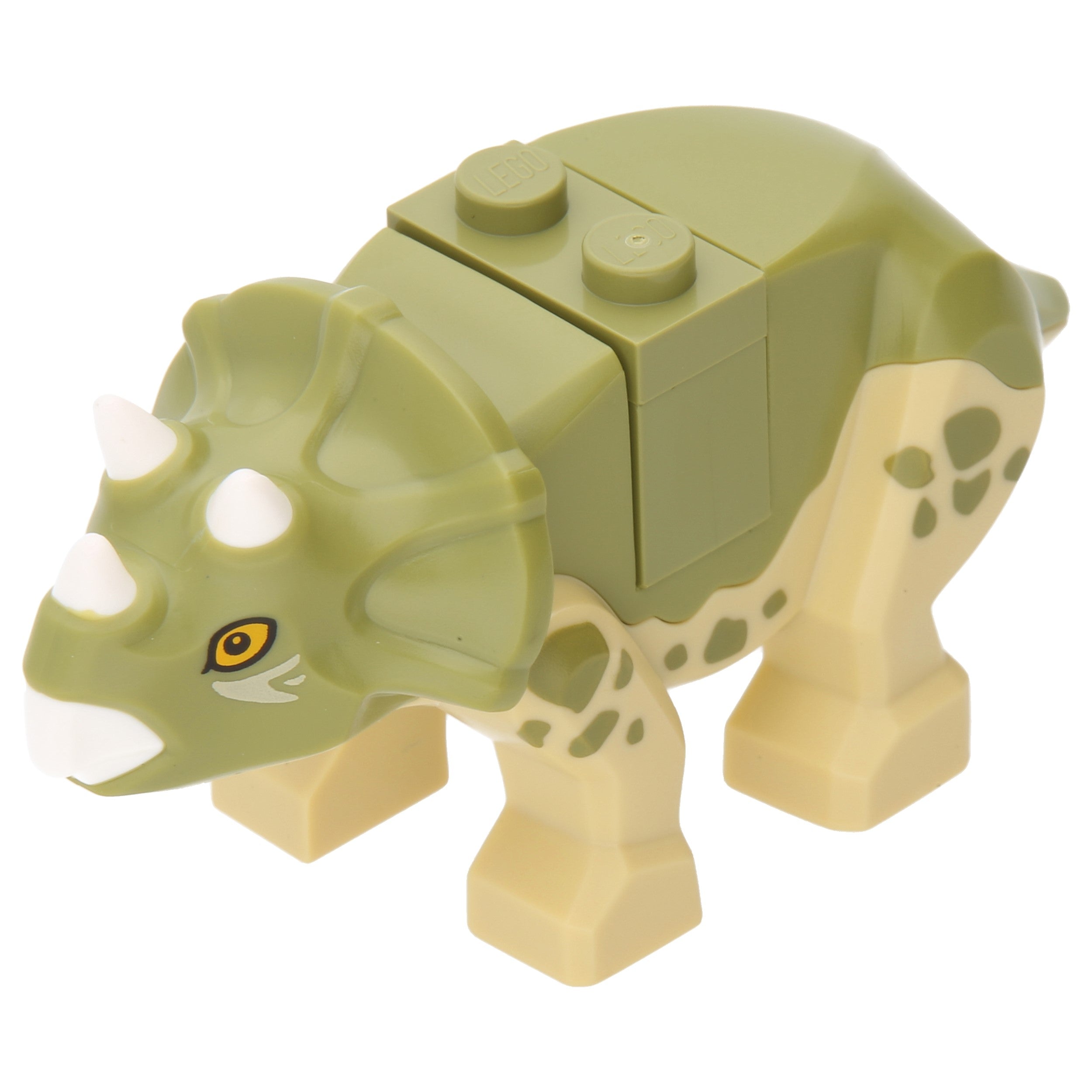 LEGO reptiles/dinos/dragons baby triceratops with Brick and Plate