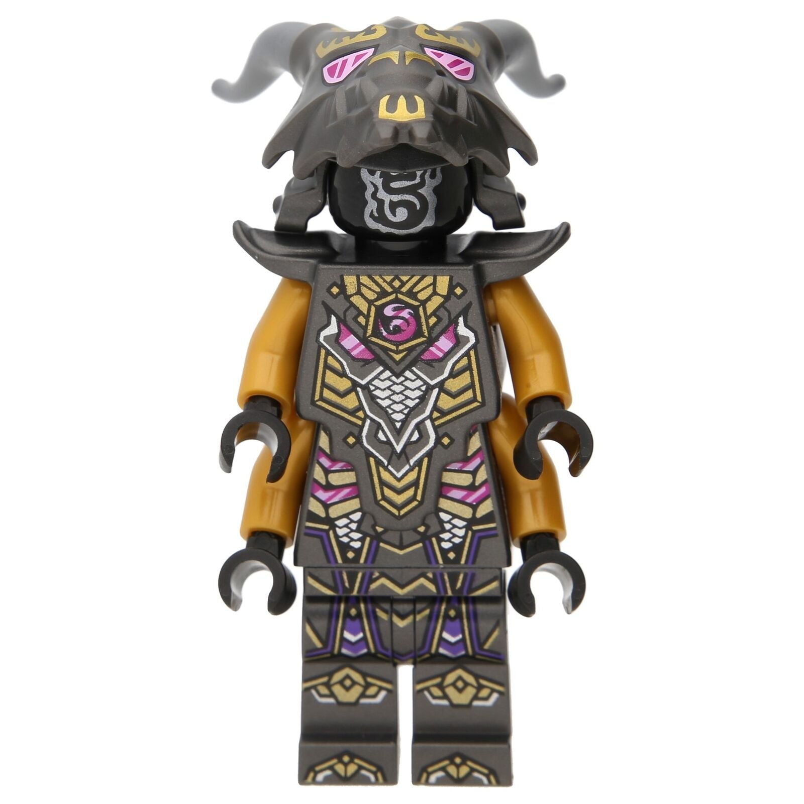 LEGO Minifigur Ninjago Crystal King mit Rüstung, doppeltem Körper, 4 (njo0766)