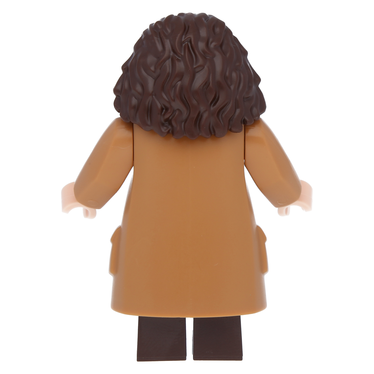 LEGO Harry Potter minifigure - Rubeus Hagrid with nougat-colored coat