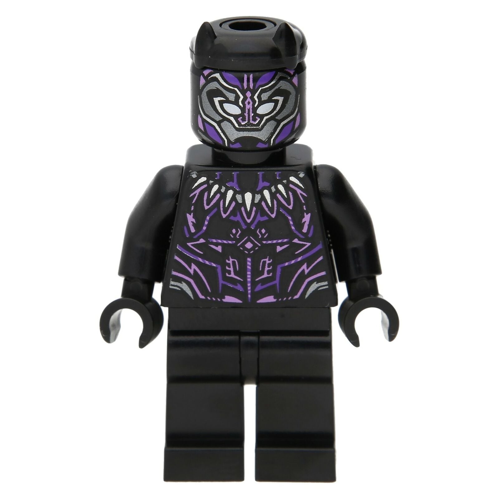 LEGO Superhero Minifigure - Black Panther (dark purple)