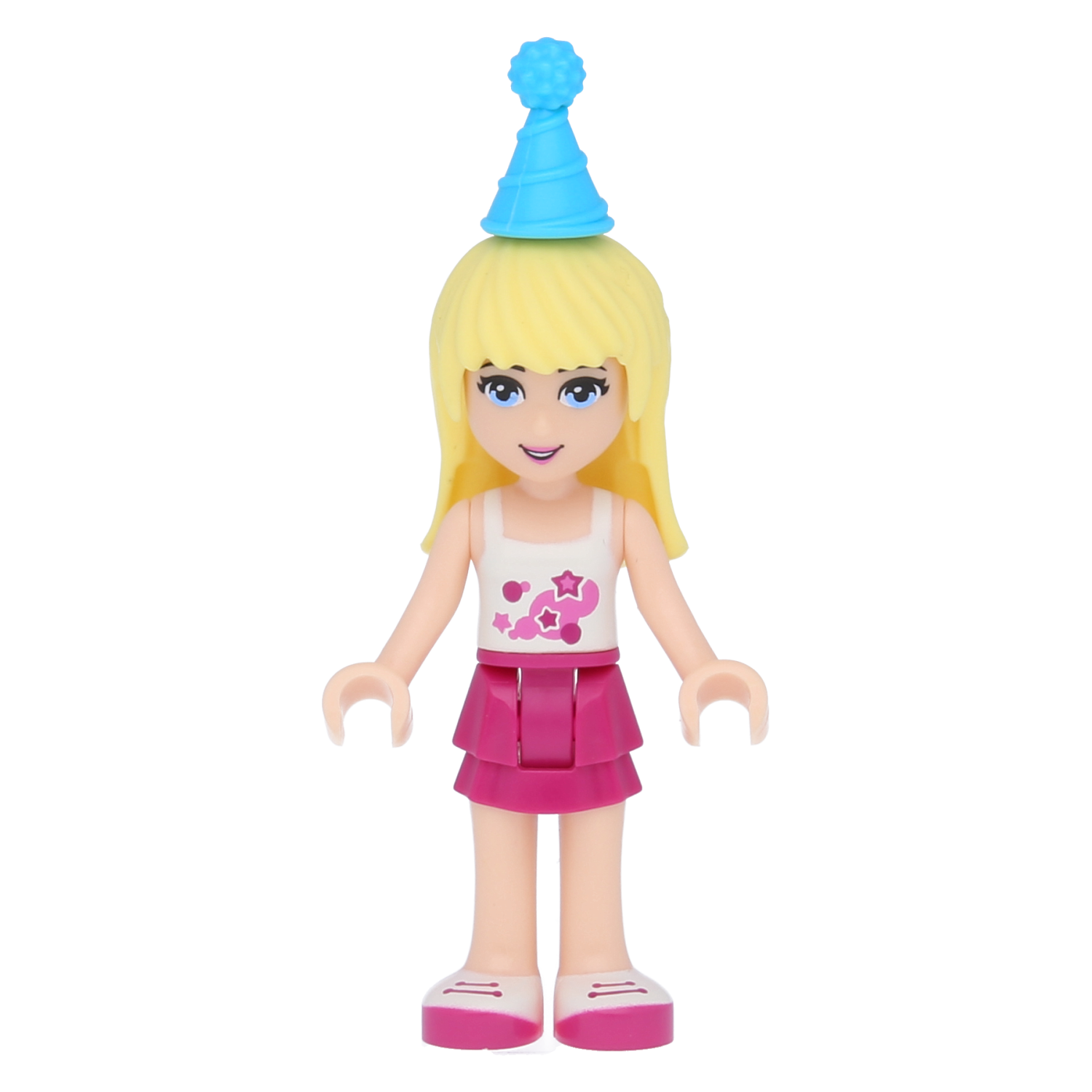 LEGO Friends Minifigure - Stephanie with azure party hat