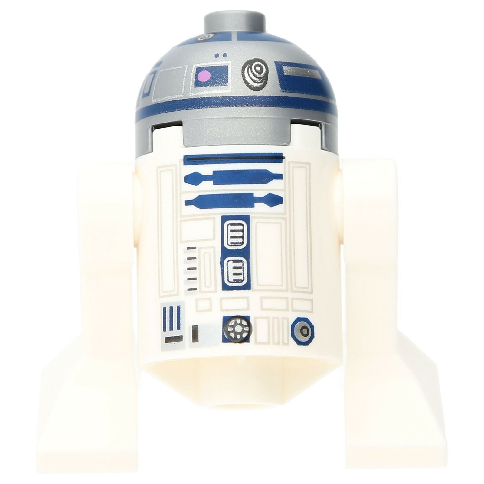 LEGO Star Wars Minifigure - Astromech Druid R2D2 (Medium Lavender polka dot)